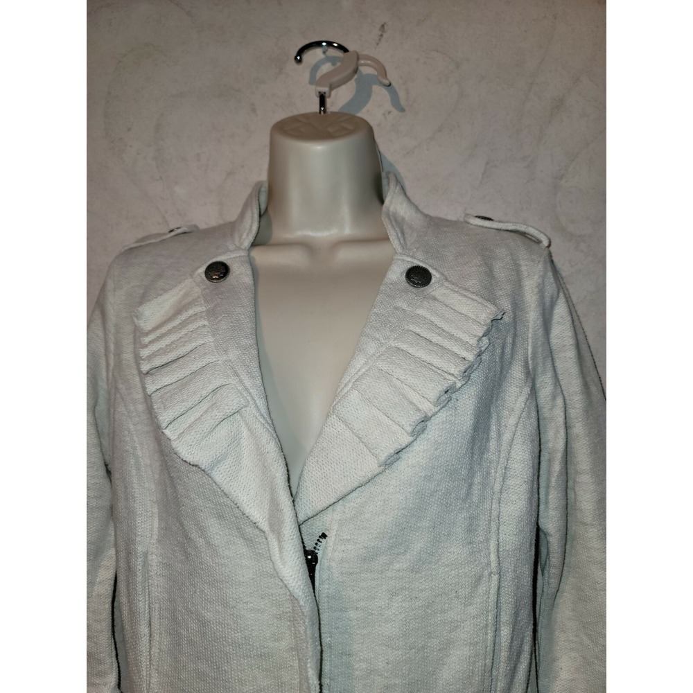 Women's‎ Size M DAYTRIP Cardigan Top Zip Front moto jacket style - Picture 4 of 8